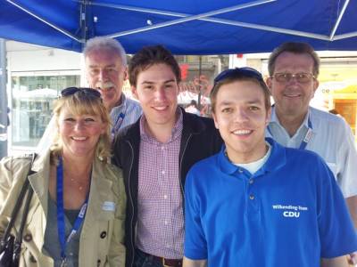 Landtagswahlkampf 2012 - Info-Meile am 04.05.2012