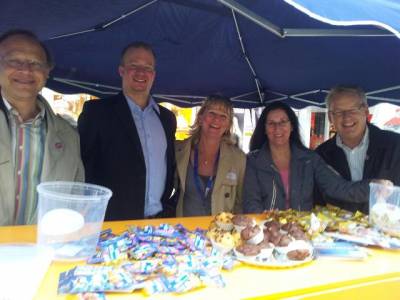 Landtagswahlkampf 2012 - Info-Meile am 04.05.2012