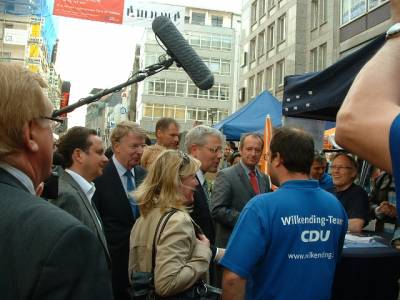 Landtagswahlkampf 2012 - Info-Meile am 04.05.2012