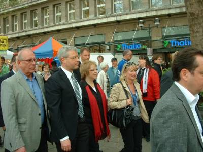 Landtagswahlkampf 2012 - Info-Meile am 04.05.2012