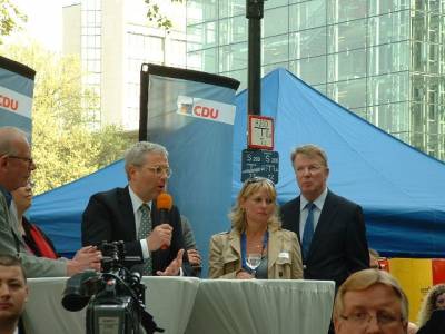 Landtagswahlkampf 2012 - Info-Meile am 04.05.2012