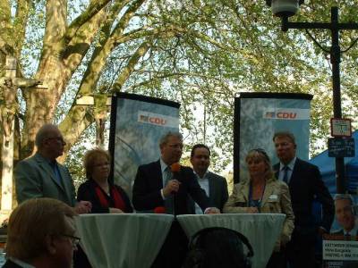 Landtagswahlkampf 2012 - Info-Meile am 04.05.2012