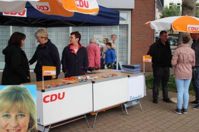 Landtagswahlkampf 2012 - Info-Stand Schonnebeck am 12.05.2012