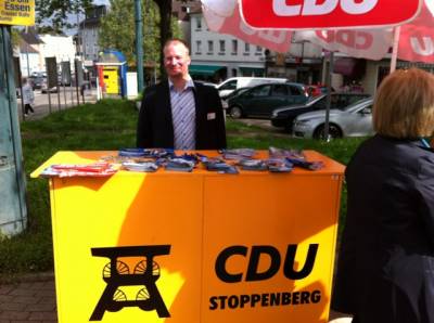 Landtagswahlkampf 2012 - Info-Stand Stoppenberg am 12.05.2012