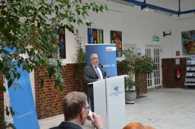 Neujahrsempfang 2017 - Grußwort von Dirk Vogt, örtlicher Landtagskandidat