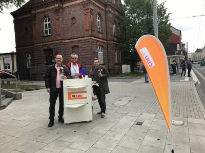 Muttertag - Infostand in Katernberg